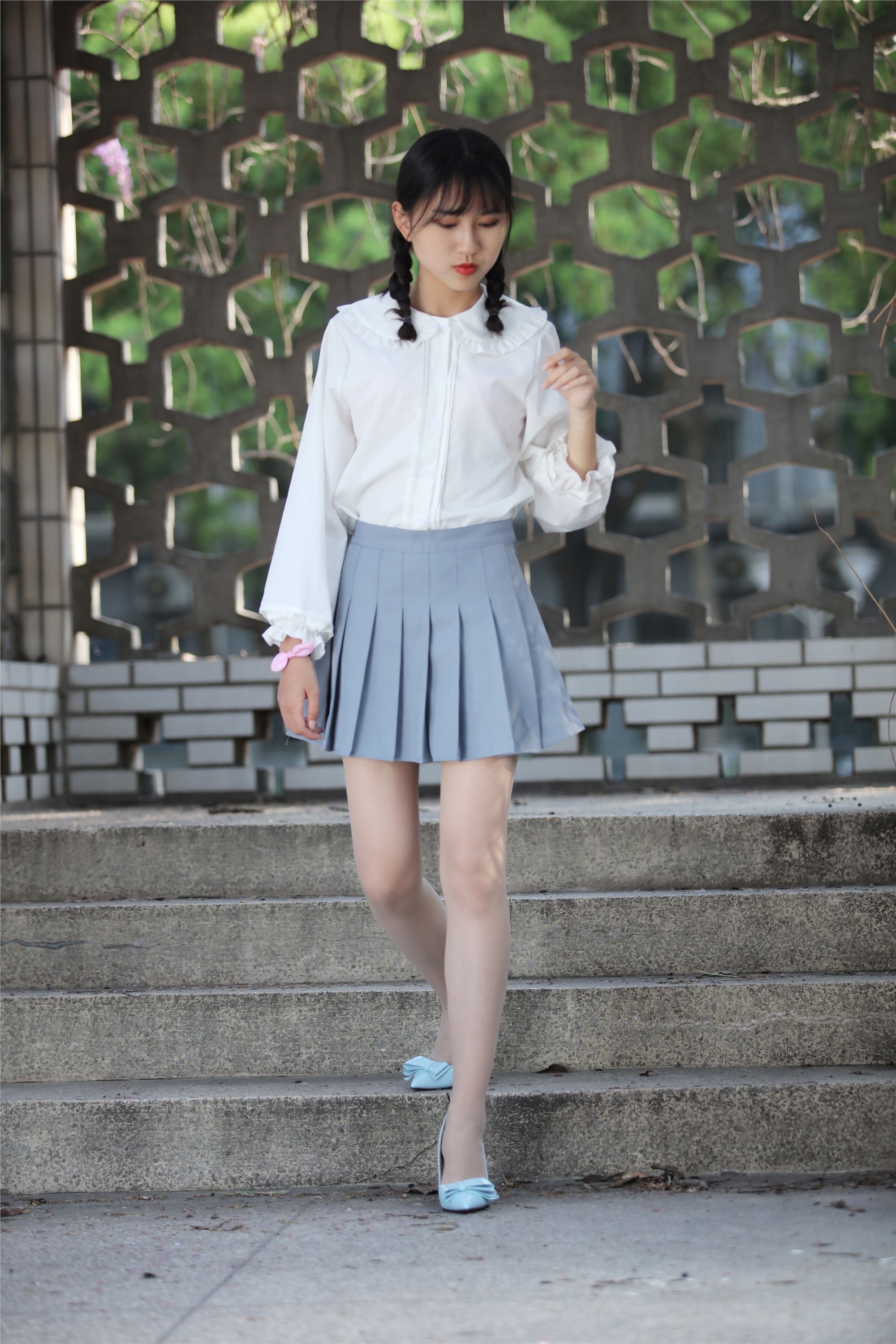 奈丝写真 NO.049 小橙子-清纯呆萌的学妹